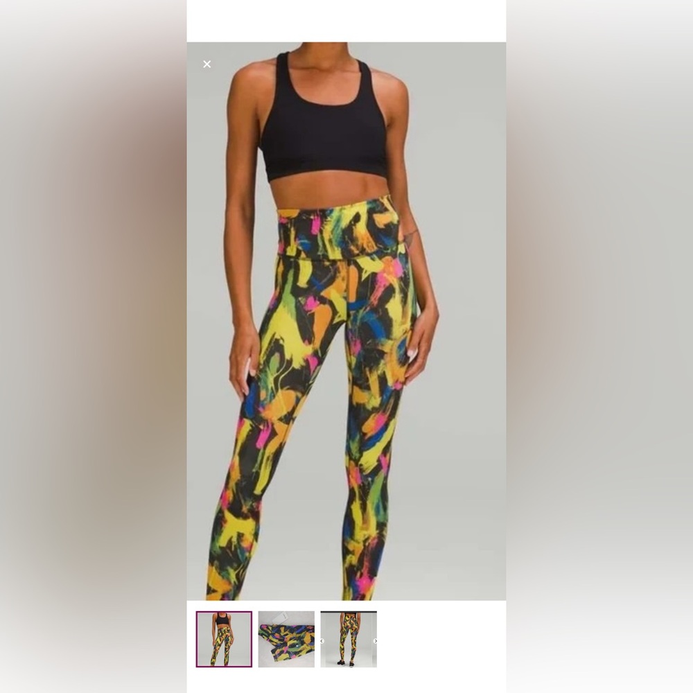 Lululemon Wunder Train High Rise  Women's Leggings
